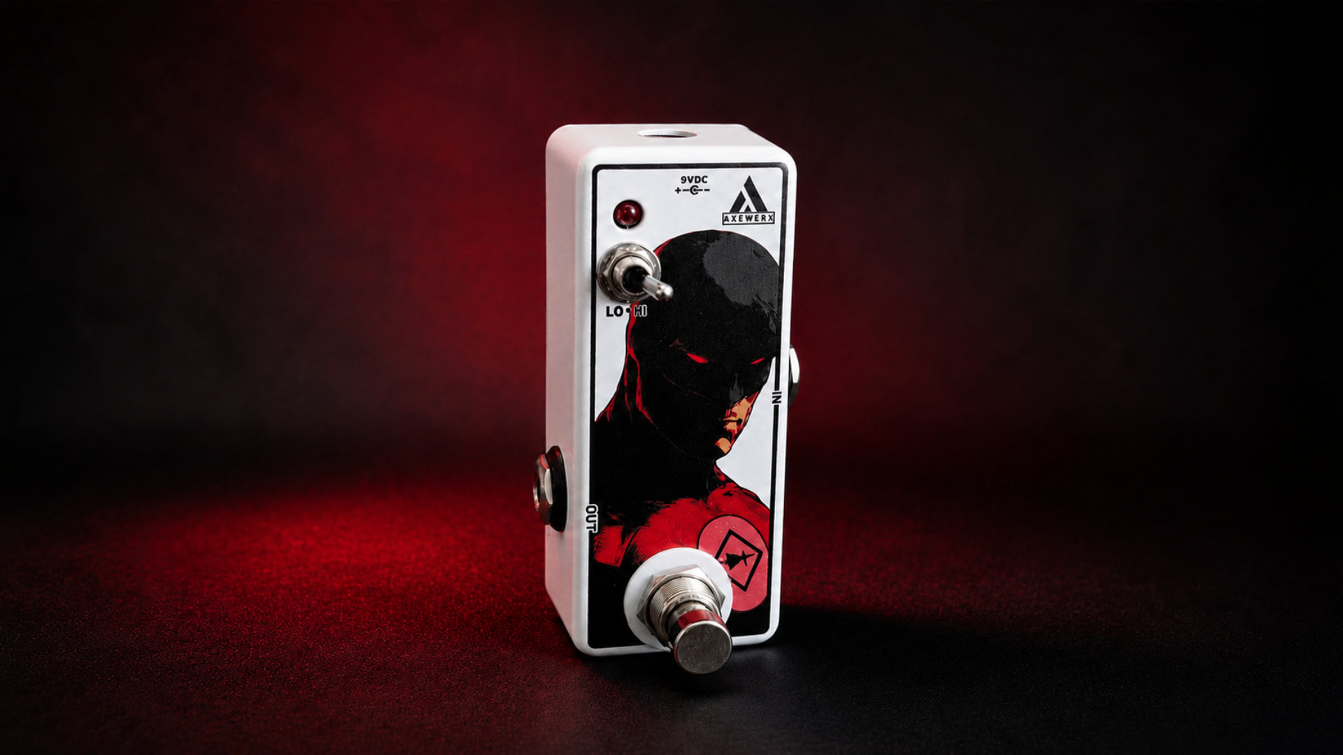 The Red Ringer guitar pedal